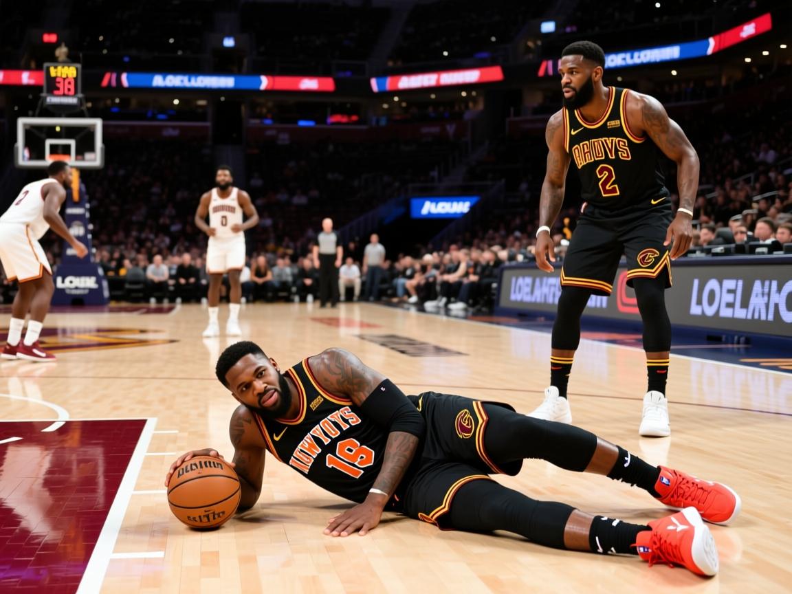 尼克斯队在加时赛中遗憾失利，被骑士队逆转